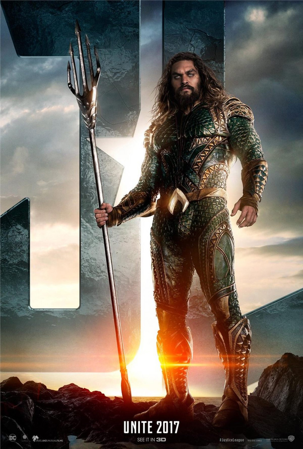 Jason Momoa as Aquaman photographed by Clay Enos