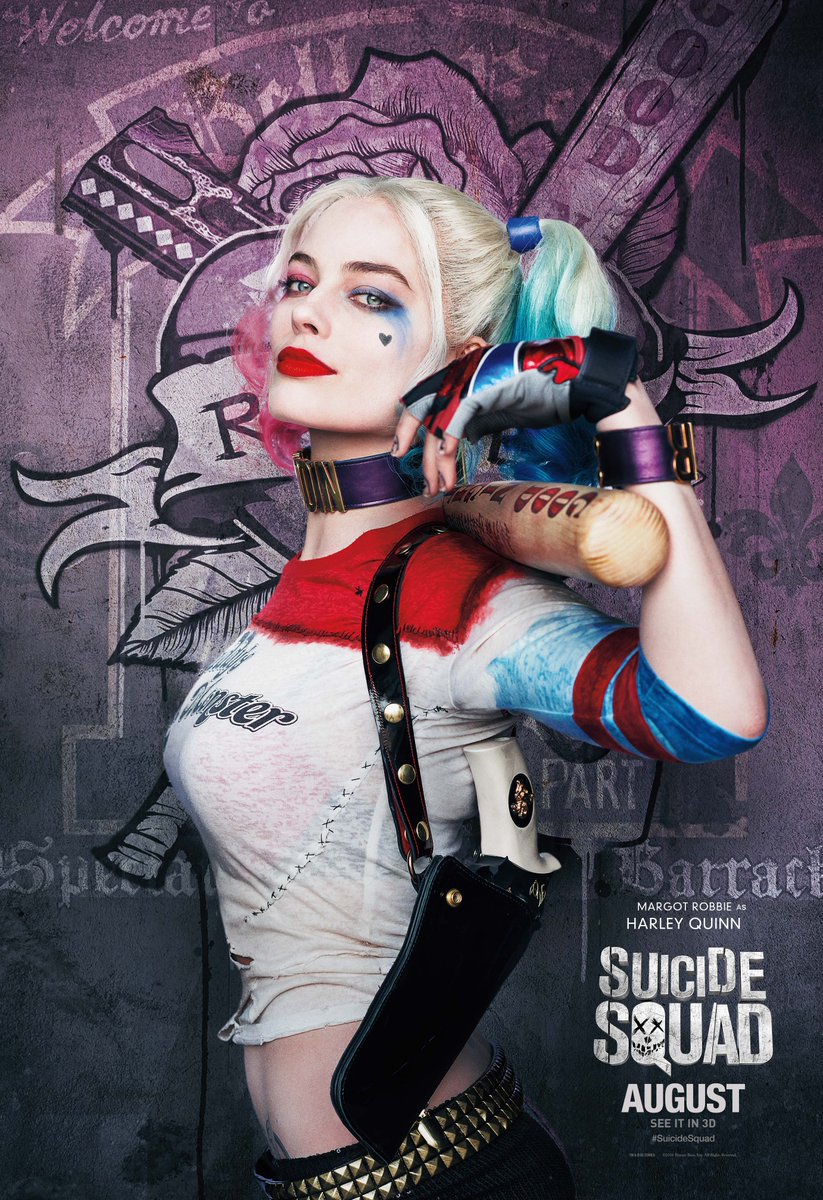 Margot Robbie as Harley Quinn photographed by Clay Enos