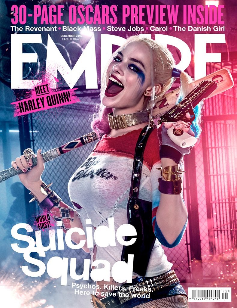 Margot Robbie as Harley Quinn photographed by Clay Enos