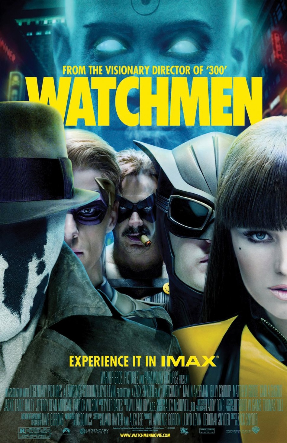 Watchmen Poster photographed by Clay Enos