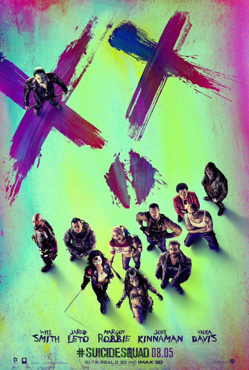 Suicide Squad Teaser Poster photographed by Clay Enos